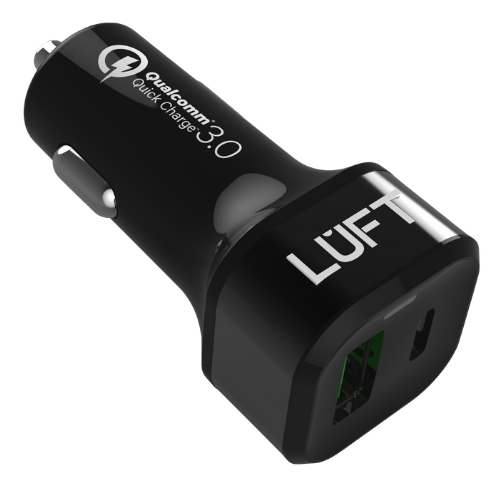 LUFT シガーソケットUSB type-c カーチャージャー QuickCharge3.0搭載