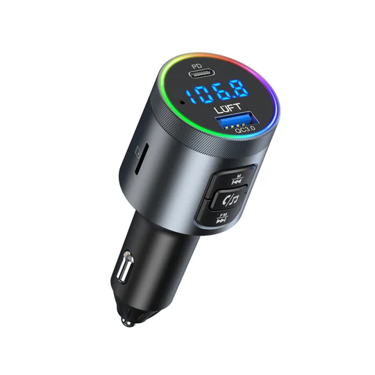 LUFT FMトランスミッター｜Bluetooth 5.3 QC3.0・USB Type-C PD対応 高音質