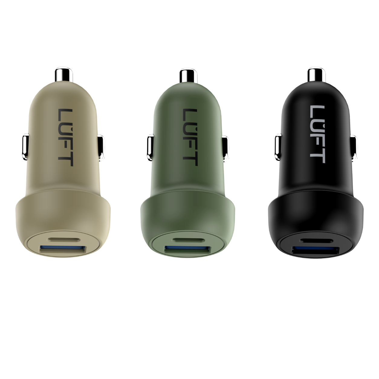 LUFT USB-C PD対応 カーチャージャー 38W